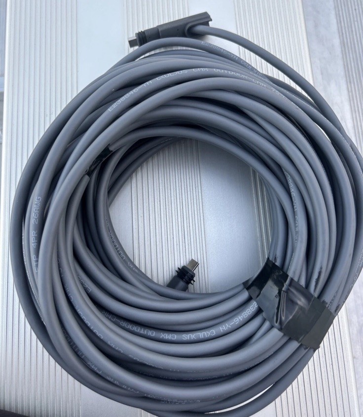 For Starlink Rectangular Satellite V2 Internet Replacement Cable Line Wire（30ft）