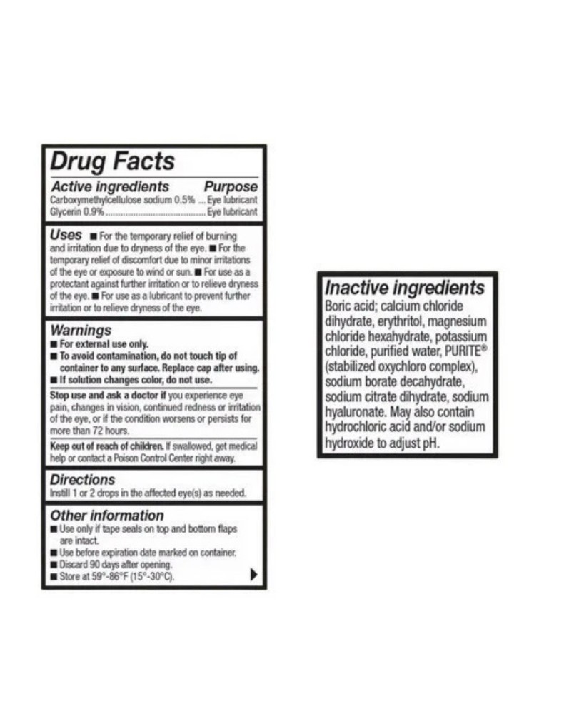Relieva Lubricant Eye Drops 0.33 Oz by Refresh