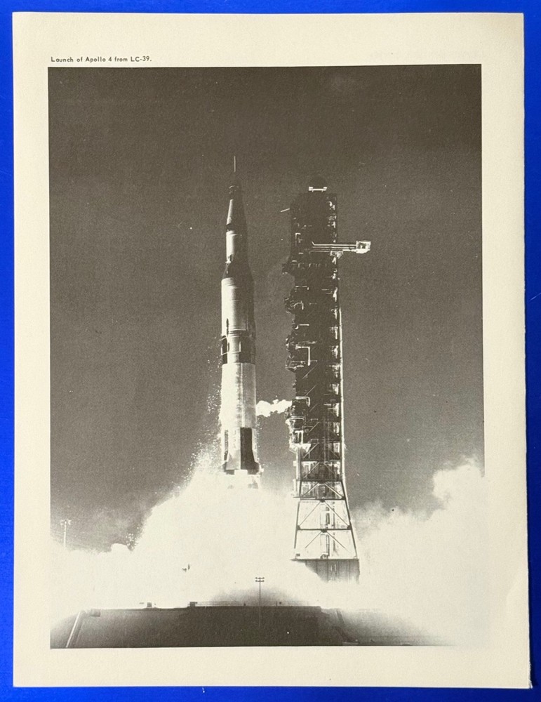 PROJECT APOLLO 1968 ORIGINAL KSC FACT SHEET 03