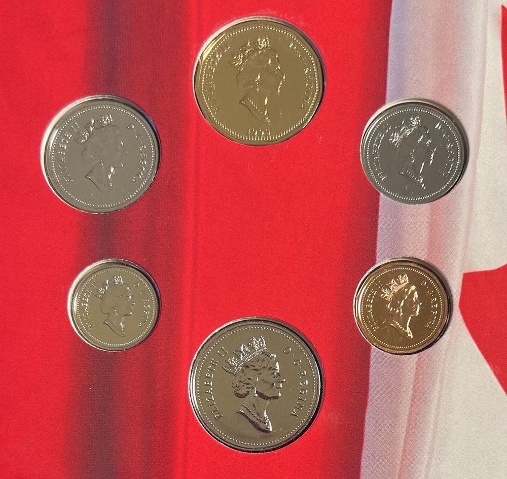 1995 Canada Uncirculated Set In Original Government Packaging