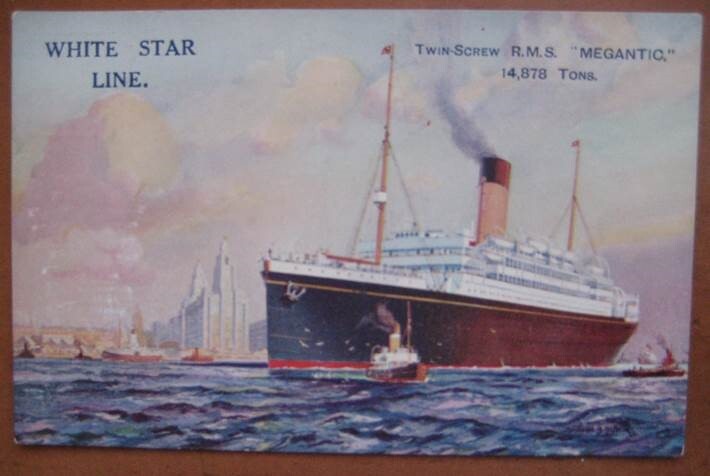 MEGANTIC (White Star) Illustration by Montague Black