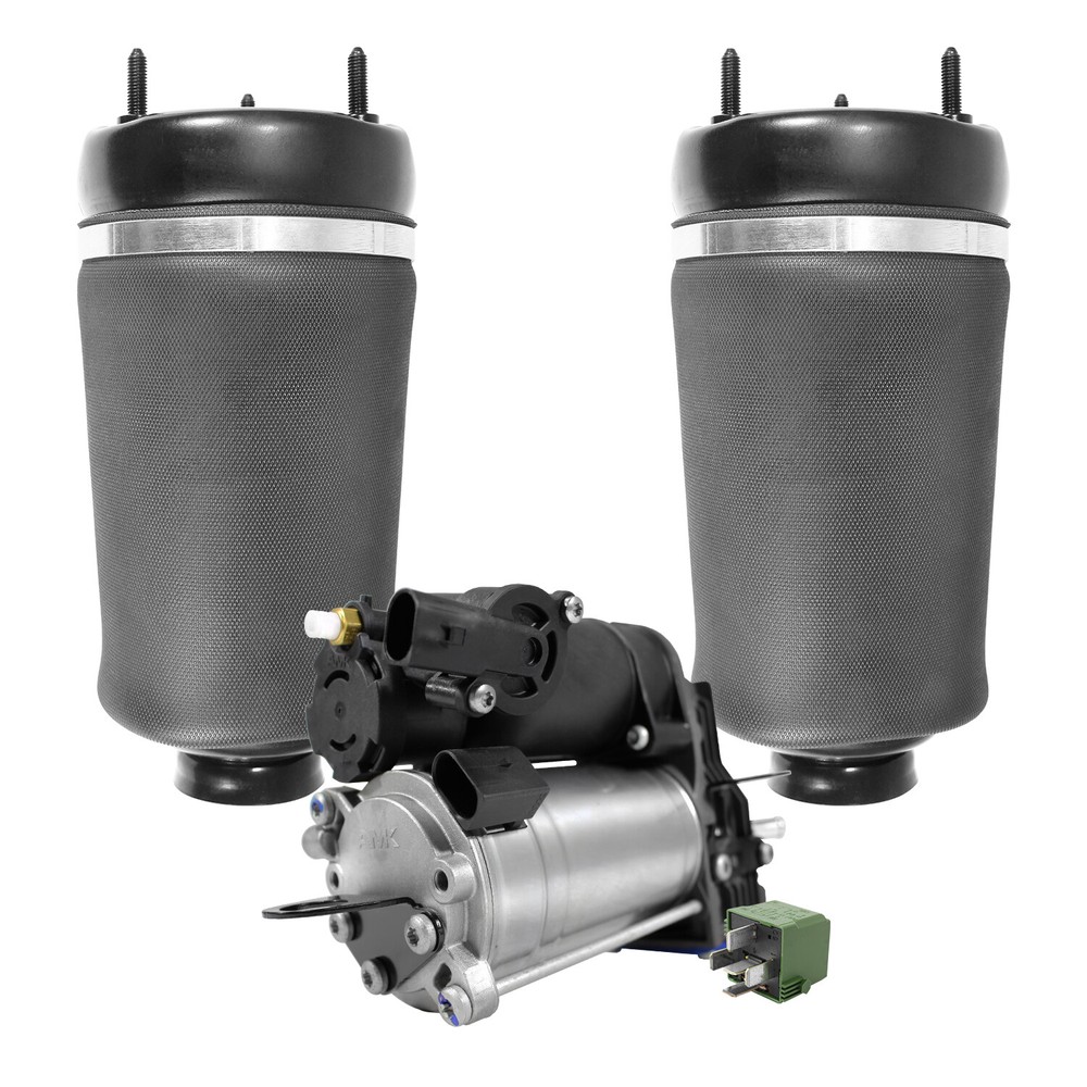 Front Suspension Air Spring Set & Compressor Bundle for 2007-2012 GL450 W164