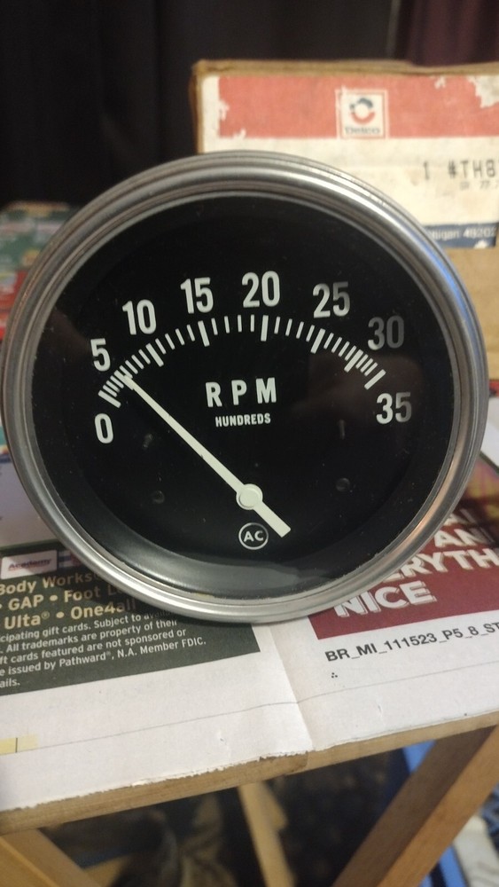 AC Delco TH87 Tachometer
