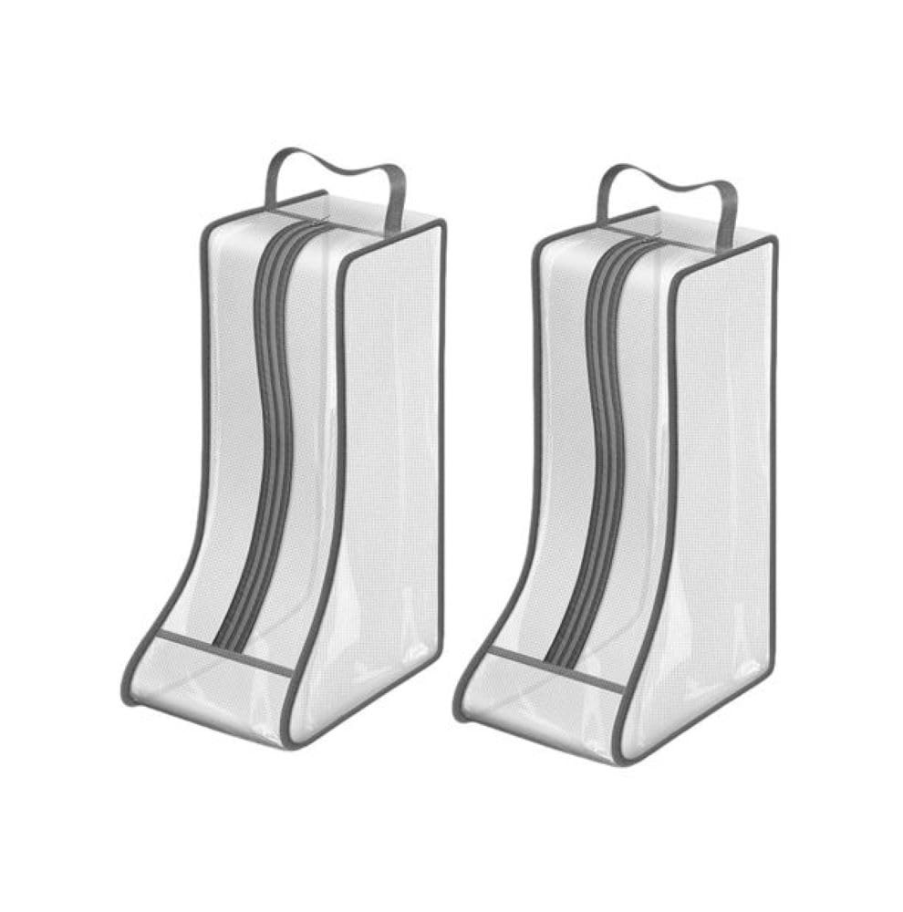 Portable 2 Pack Boots Storage, Tall Storage/Protector Tall, Grey