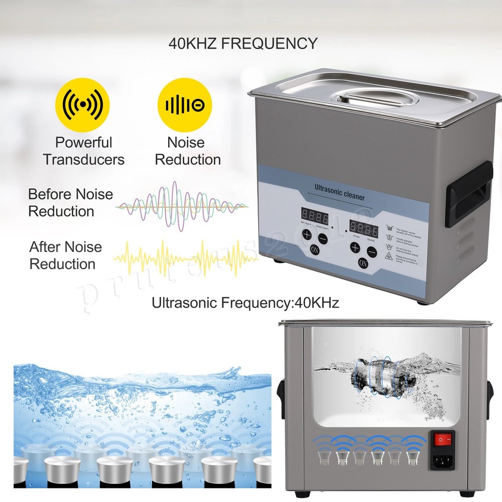 New In Box SONIC Ultrasonic Cleaner Machine 3.2L