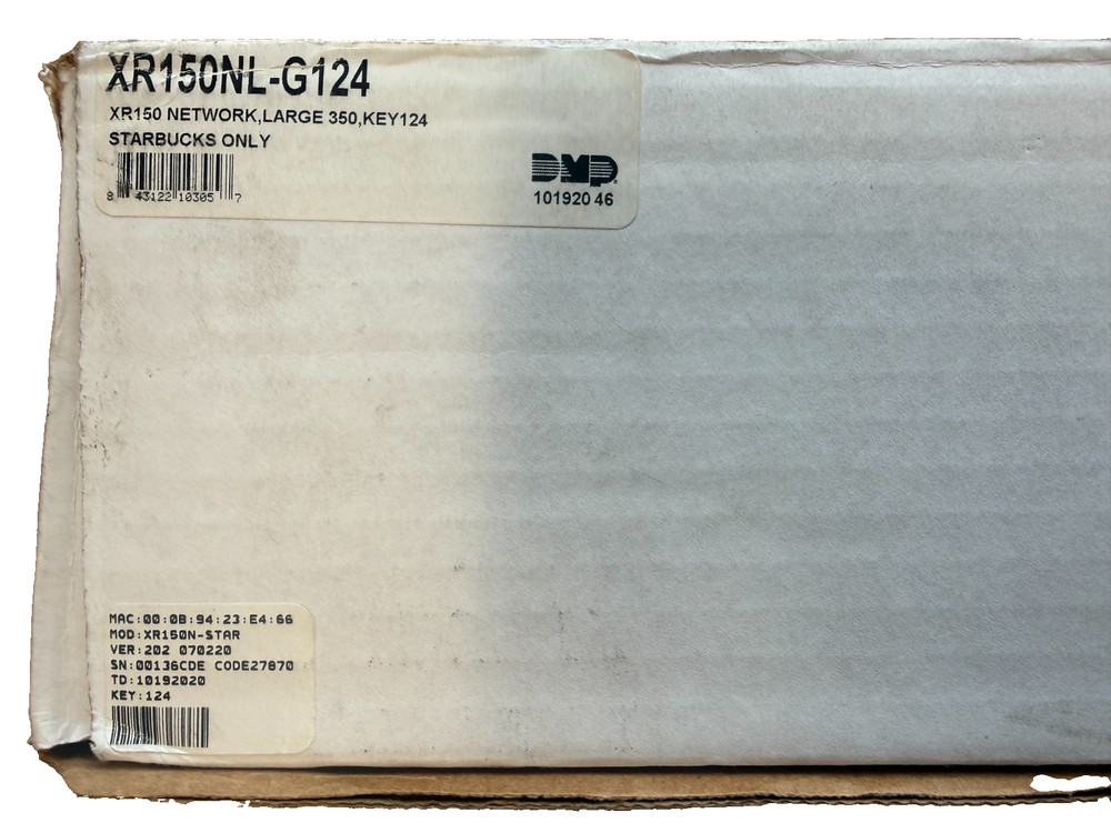 DMP XR150NL-G124 Network Control Panel