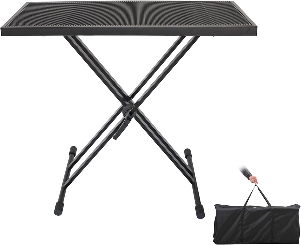 Portable DJ Table Stand DJ Controller Stand DJ Desk DJ Booth Adjustable Height D