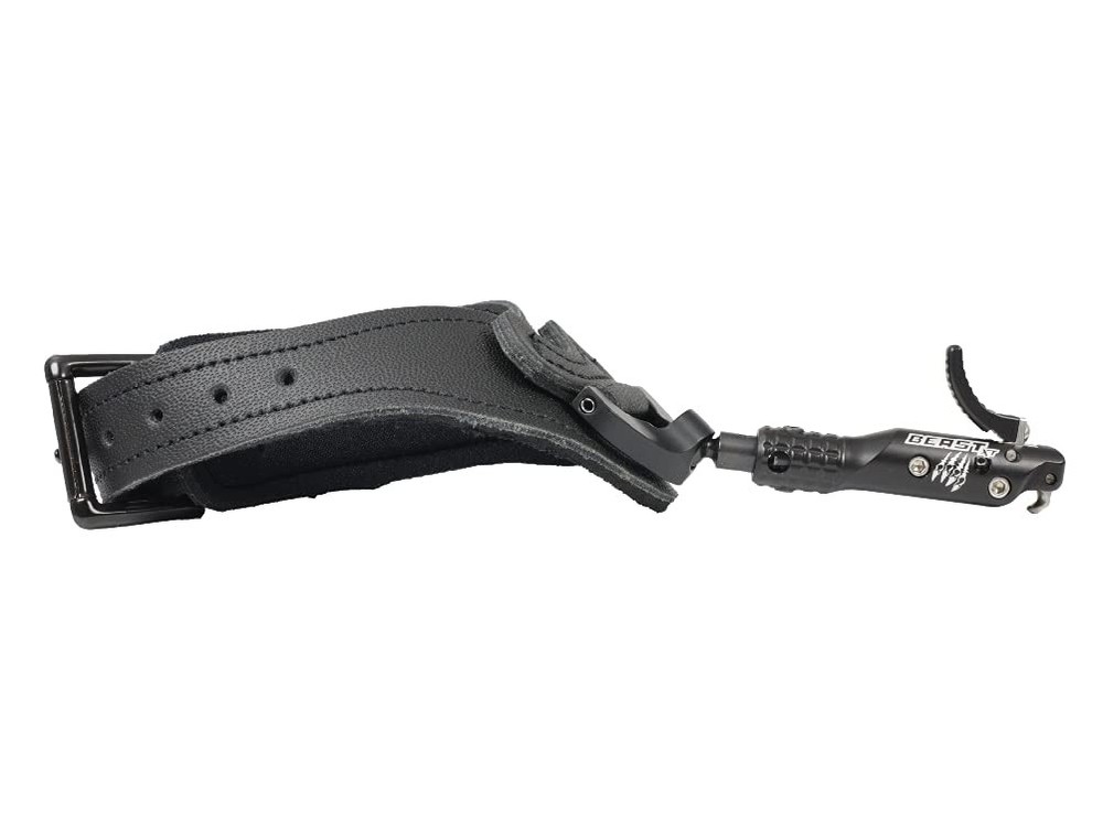 Hybrid Trigger Release  Buckle Design  Black  XLarge Size for Archery