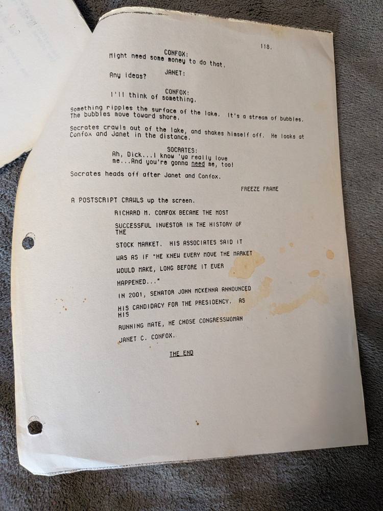Future Force Movie Script 1989