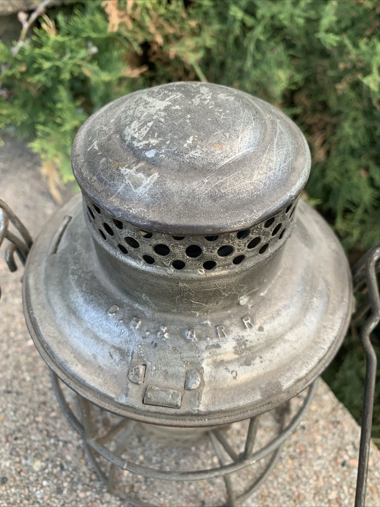 Burlington Route Railroad Lantern