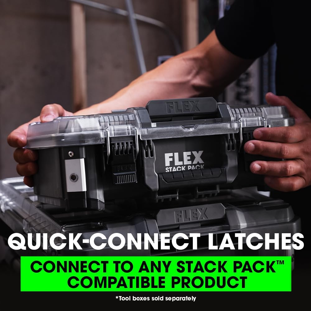 FLEX STACK PACK Storage System Compact Organizer Box - FS1302