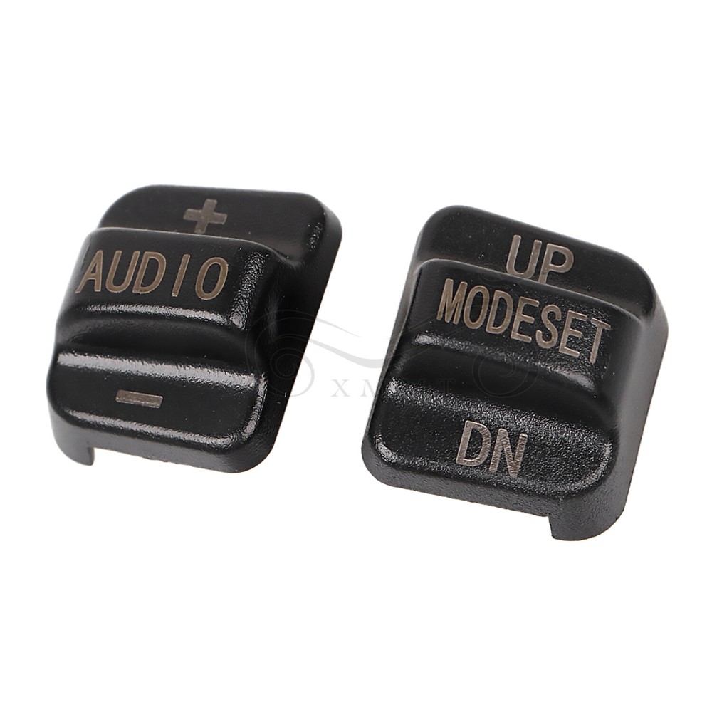 Black Hand Control Switch Housing Button Cap For Harley Electra Glide 1996-2013