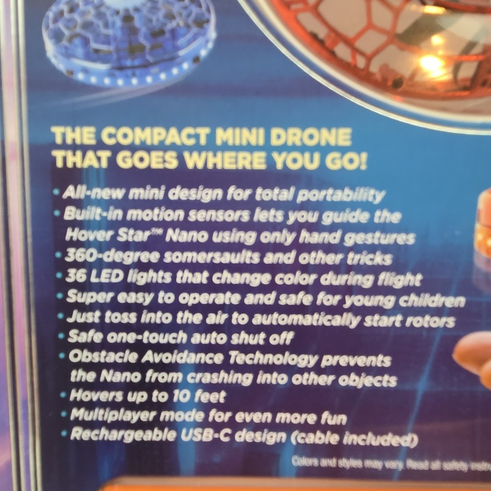 Hover Star Nano Motion Controlled Edition Red Color