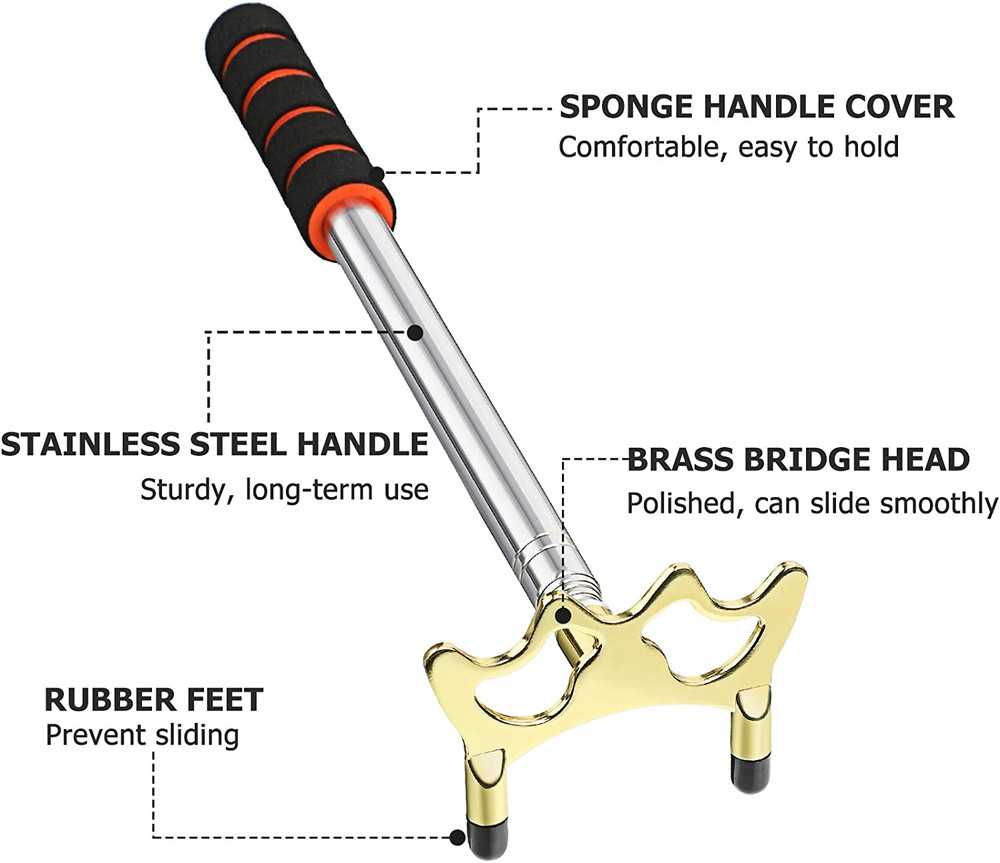 Pool Cue Snooker Stick Pool Table Accessories Retractable Billiards Cue Rest wit
