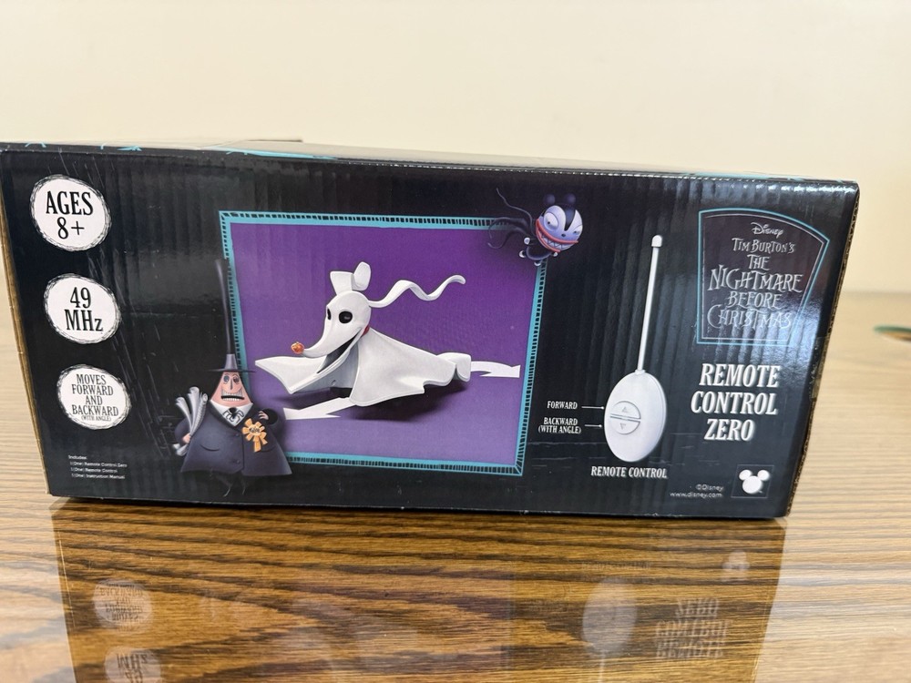 Disney Nightmare Before Christmas: ZERO Remote Control Figure -49 MHz-