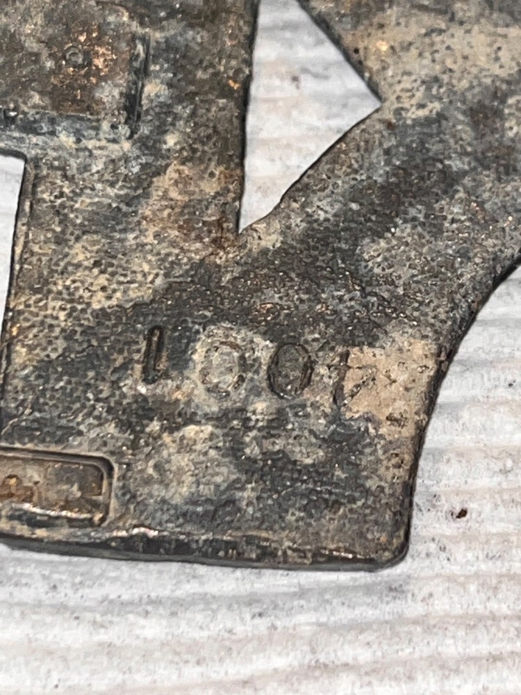 Kiss vintage belt buckle