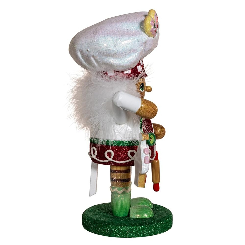 Kurt Adler 10-inch Hollywood Nutcrackers™ Gingerbread Baker Boy Nutcracker
