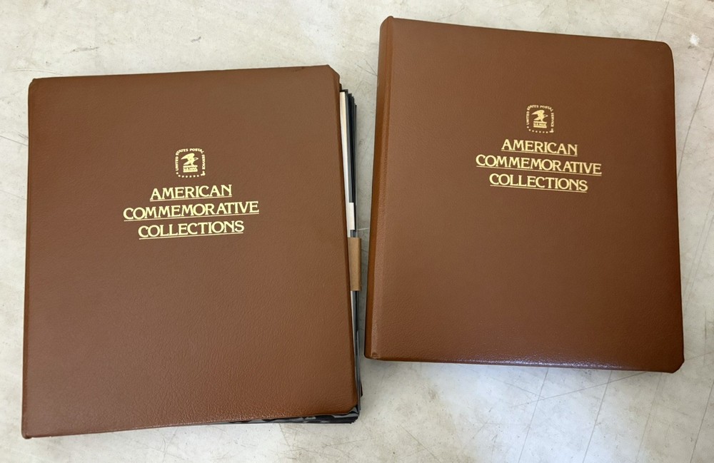 USPSAmerican Commemorative Stamp Collection 89 Pages=356 Uncancled Stamps 2books