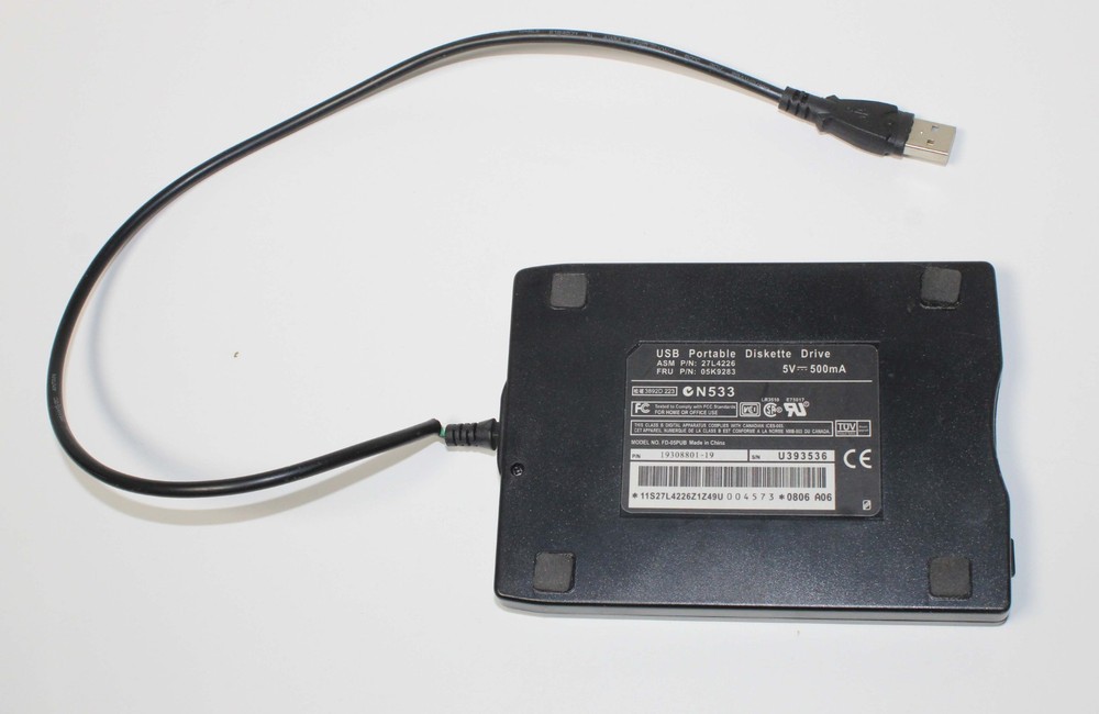 SABRENT USB PORTABLE DISKETTE DRIVE