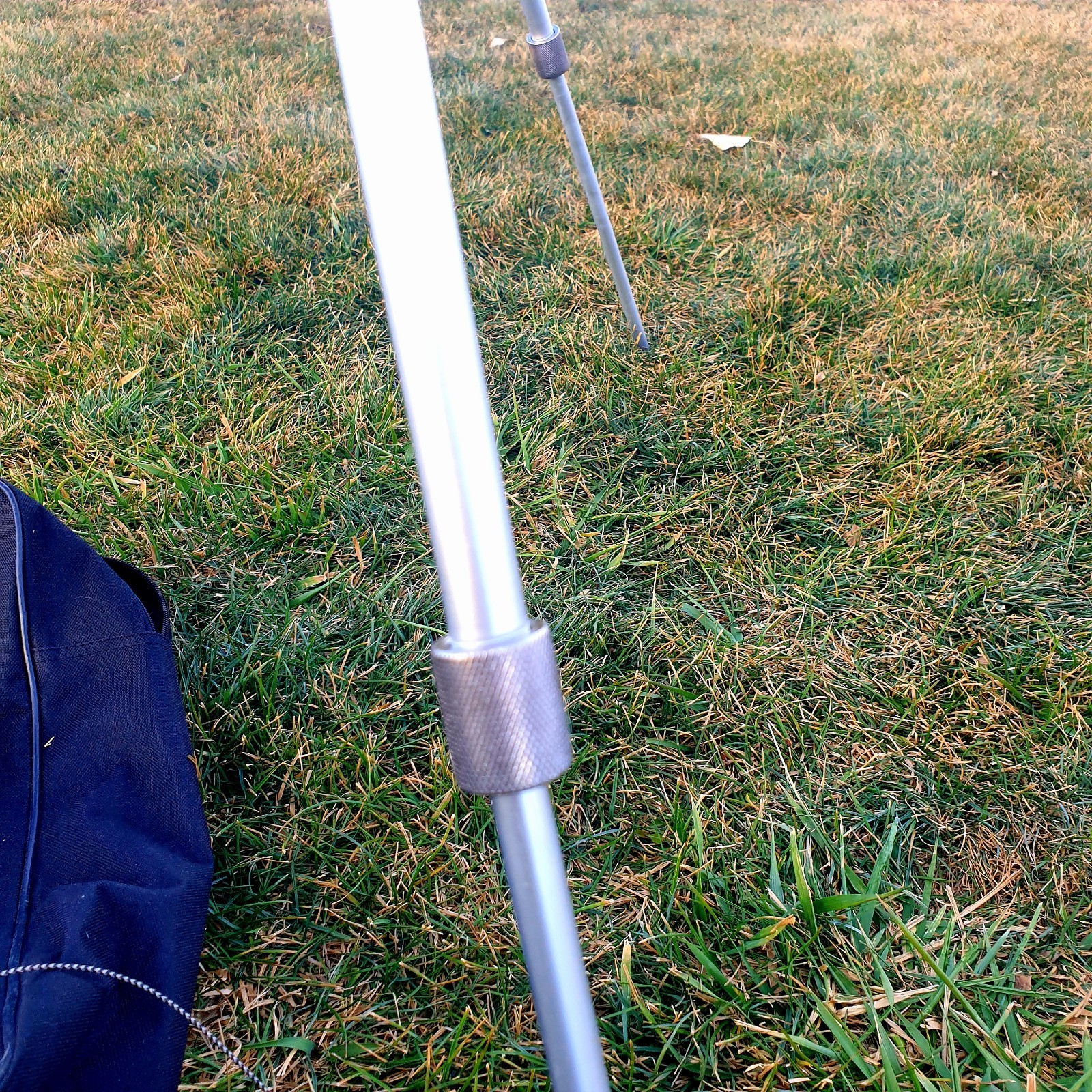 PORTABLE ARTIST EASEL - FULLY ADJUSTABLE STURDY ALUMINUM GREAT CONDITION - ROLFS