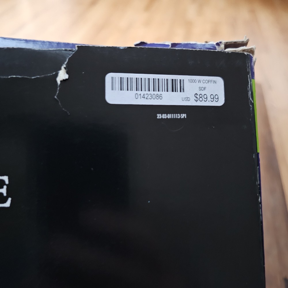 Spirit Halloween 1000 Watt Fog Machine Tested Works