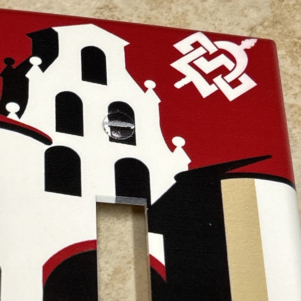 San Diego State Aztecs Single Light Switch Cover