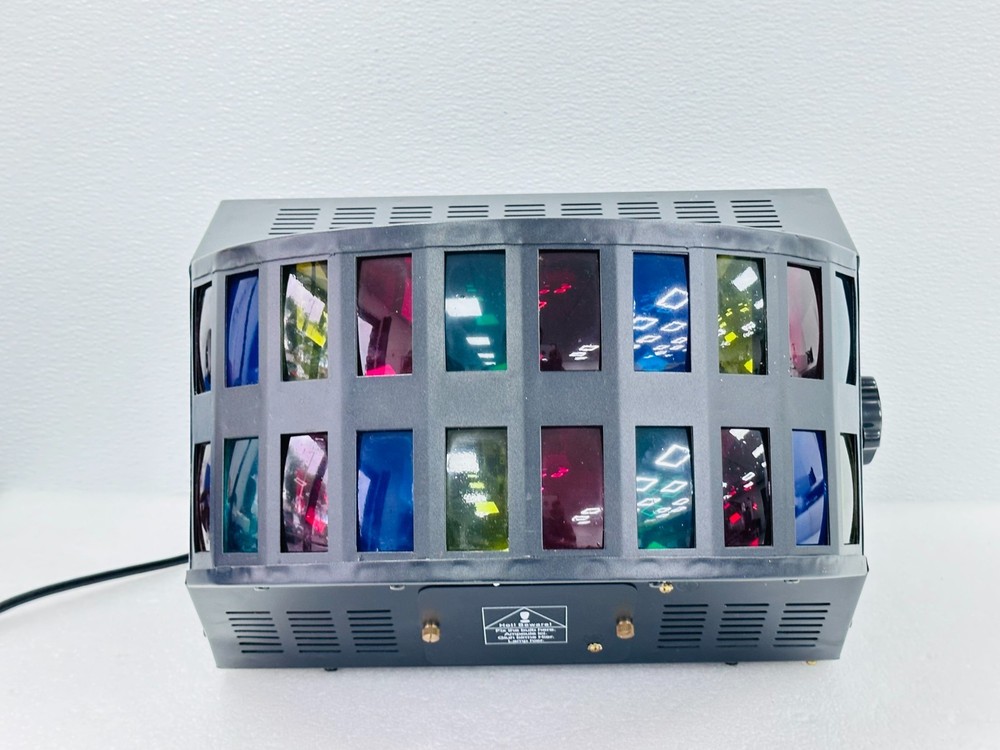 Eliminator Lighting E108 Double Derby Multicolor Light w Brackt FREE SHIPPING 🚚