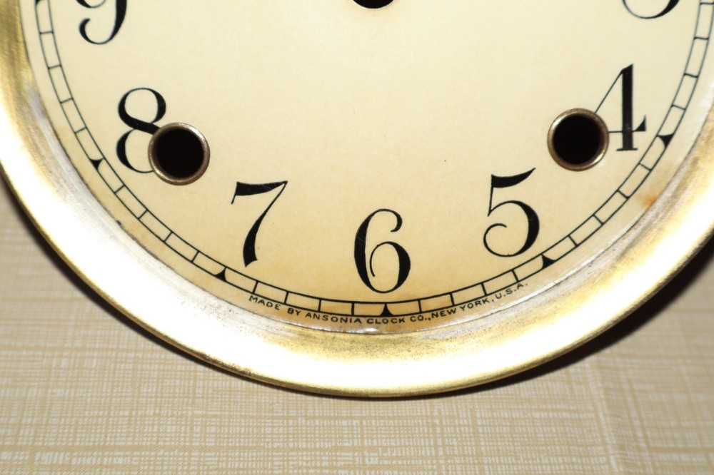 Ansonia Clock Dial and Bezel