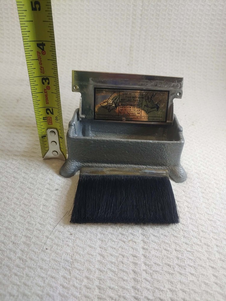 Better packages labelor moistener vintage with brush