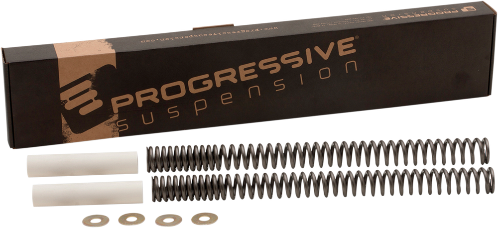 Progressive 49mm Heavy Duty Front Fork Spring Kit 04-17 Harley Dyna FXDL FXD