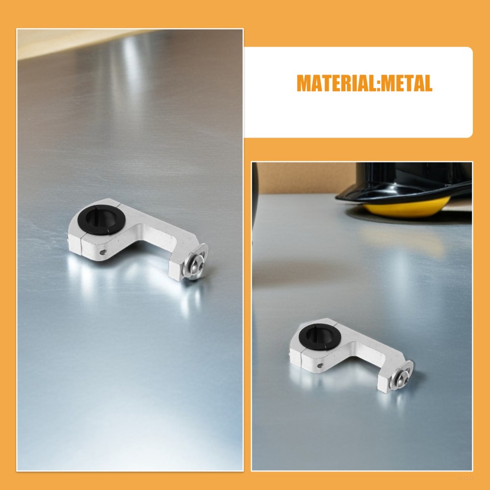 2 Pcs Motorcycle Handguards Clamp Handlebar Bracket for Accessory Mounts