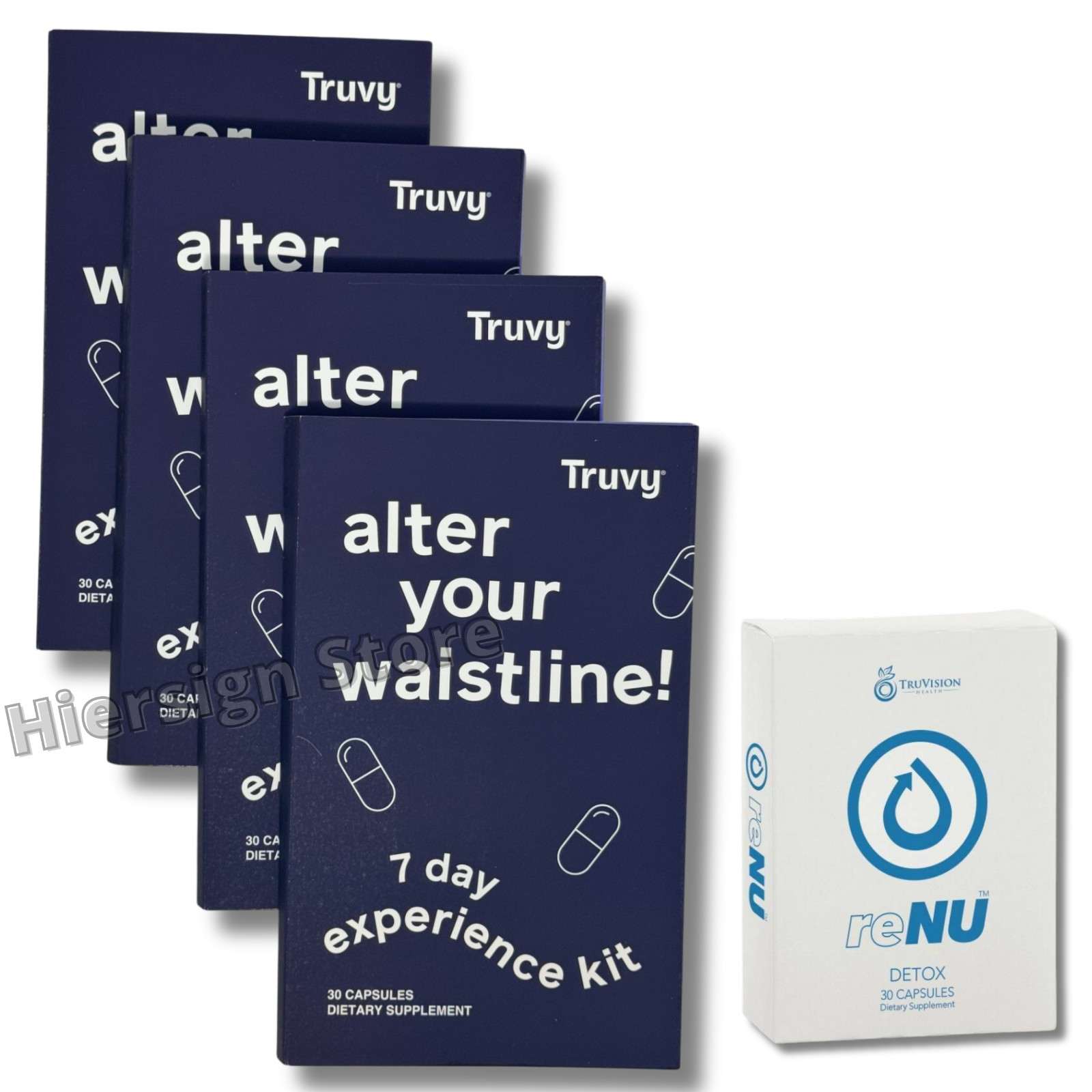 Truvy 28-Day Tru+ & Alter Weight Management System and Renu NEW Sealed Free Ship