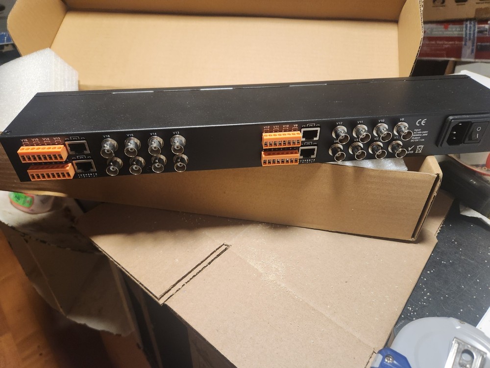 UTP TRANSCEIVER 8/16 CH ACTIVE RECEIVER HUB