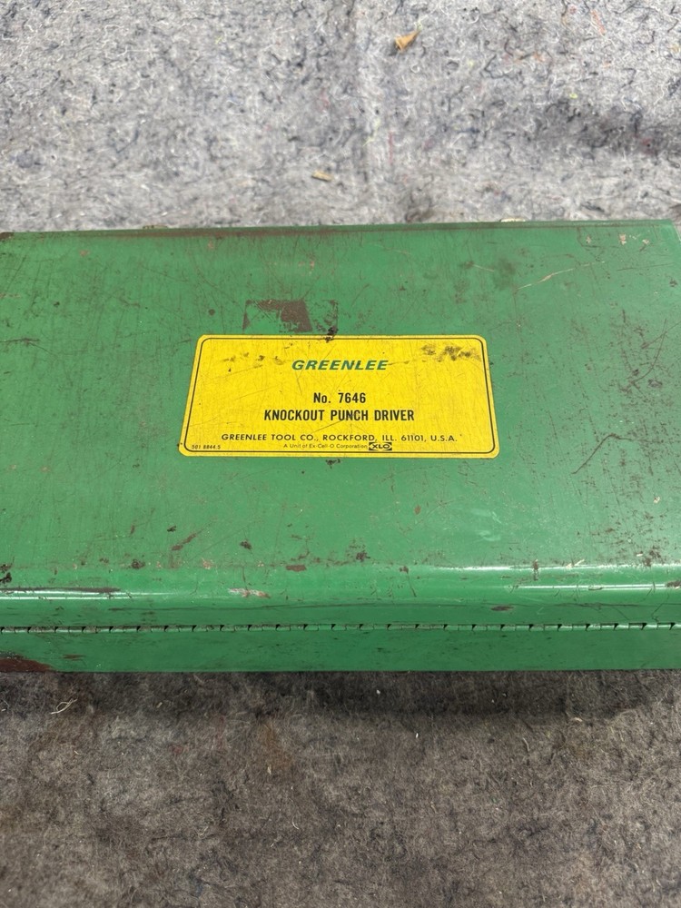 Greenlee No. 7646 Knockout Punch Driver