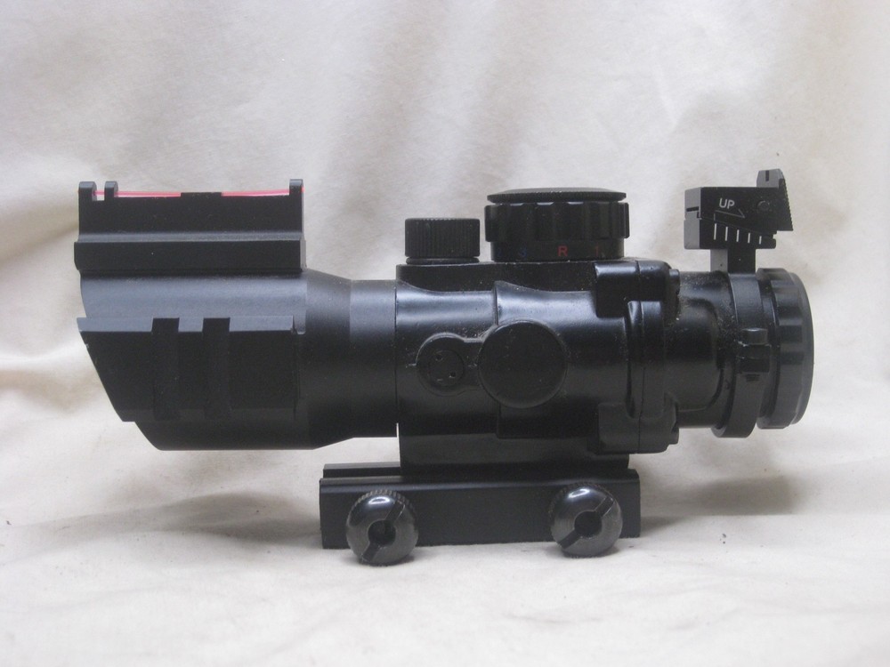 pre-owned sight scope fiber optic optical assist