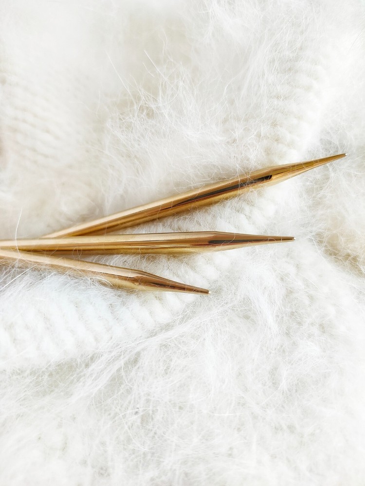 Micron interchangeable knitting needles Shortened Lace