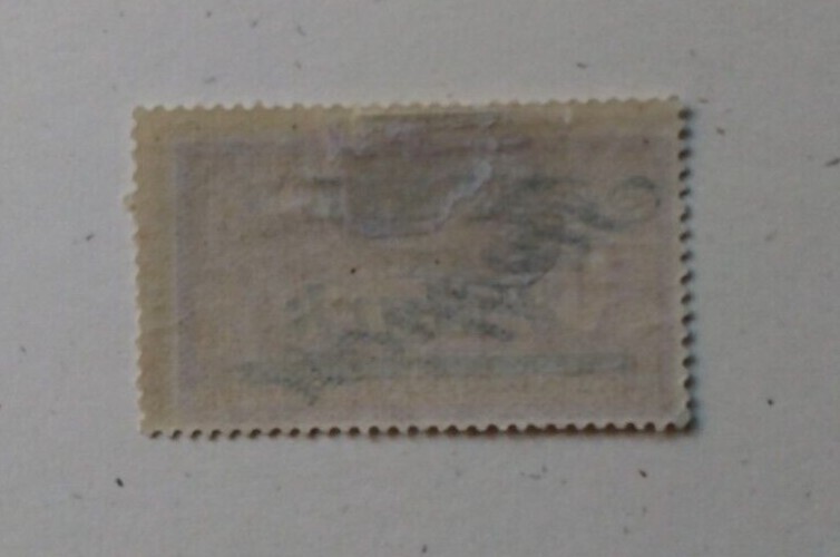 Memel Airmail Stamp, 1922, sc#C13, Mint, Hinged, OG