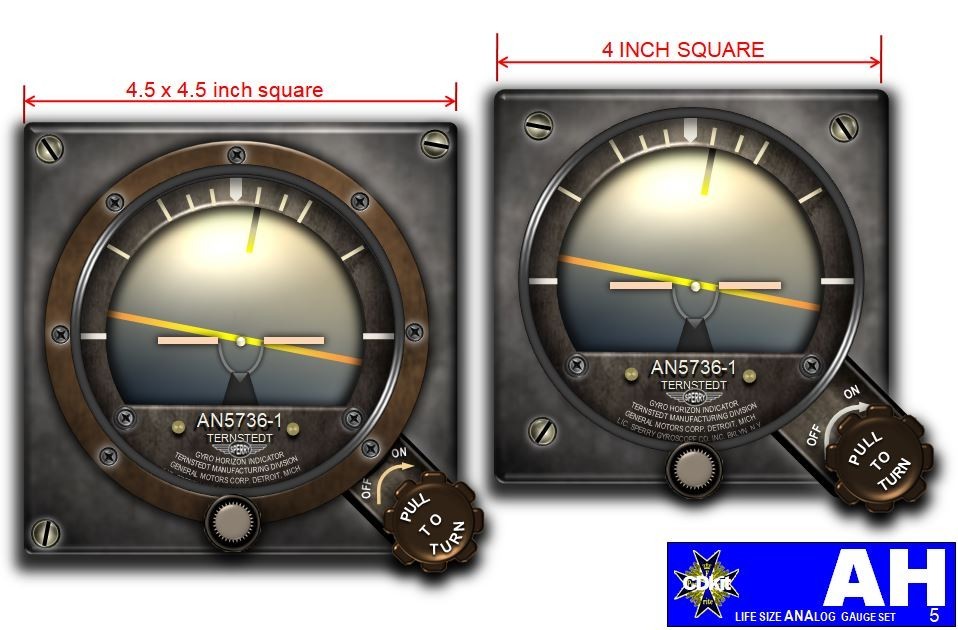 F80 SHOOTING STAR COCKPIT instrument panel CDkit