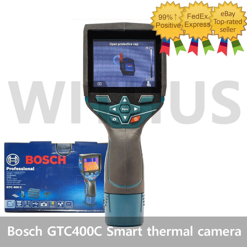 Bosch GTC400C professinonal 12V Smart thermal imaging camera Bluetooth -Tracking