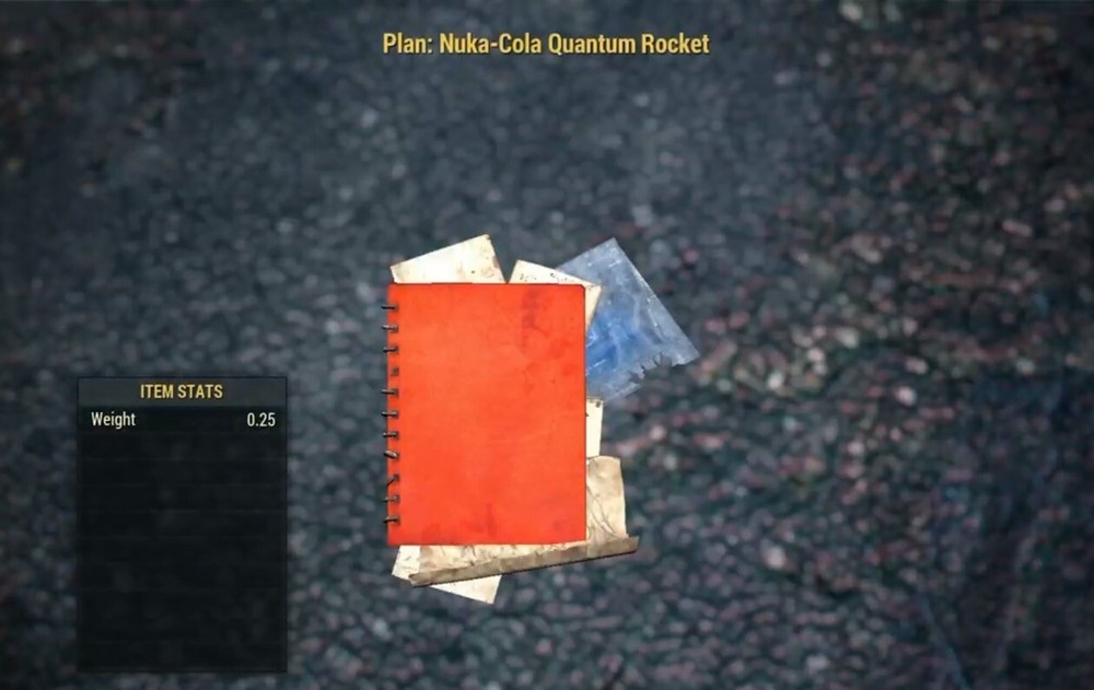 (Xbox) Nuka-Cola Quantum Rocket Plan