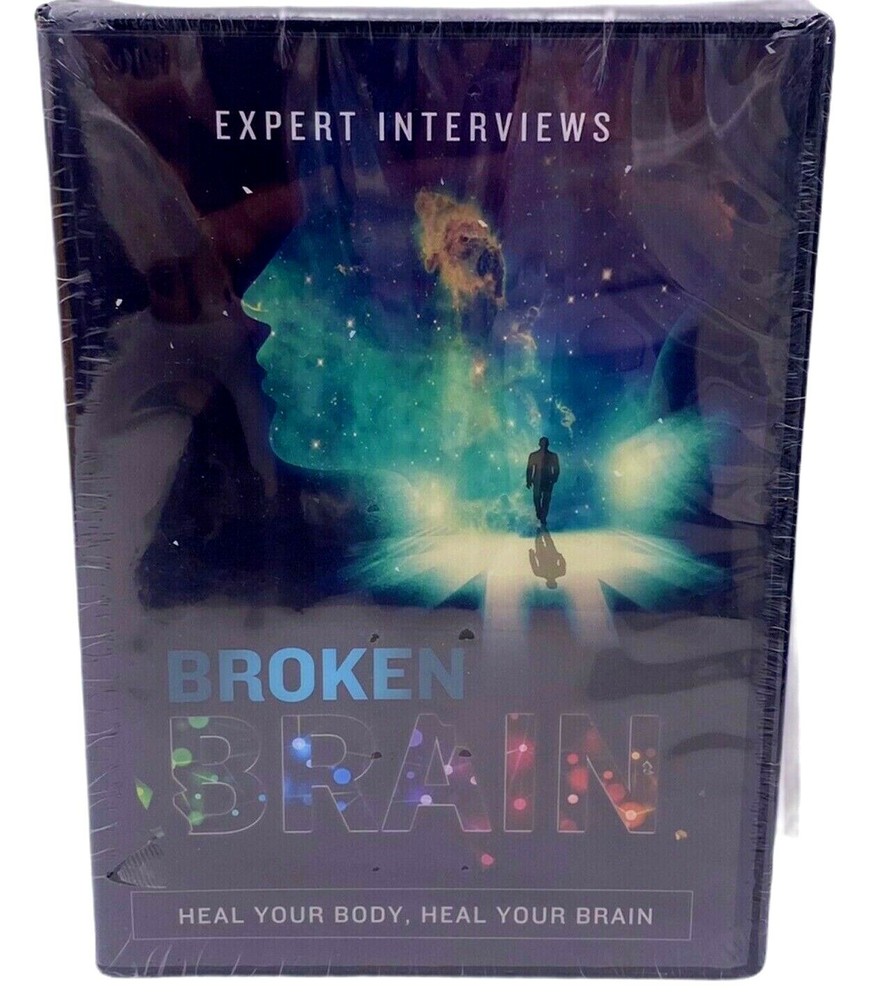 Broken Brain 8 Part Docu Series Dr. Mark Hyman Sealed DVDs Transcripts Workbook