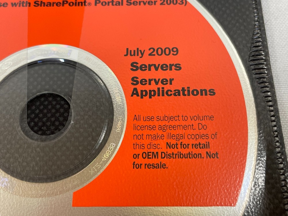 Microsoft Antigen for SharePoint Portal Server 2003 DVD Windows Software