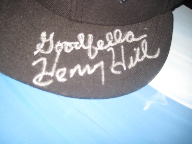 HENRY HILL ORIGINAL GOODFELLA MOB MEMORABILIA OLD SCHOOL BASEBALL CAP