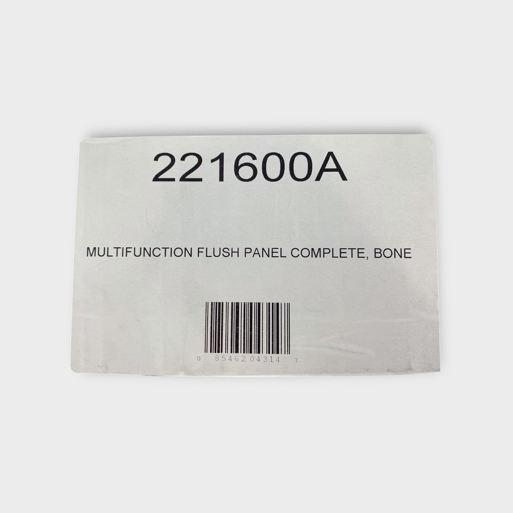 Raritan 2216000A, Multifunction Flush Panel - NEW