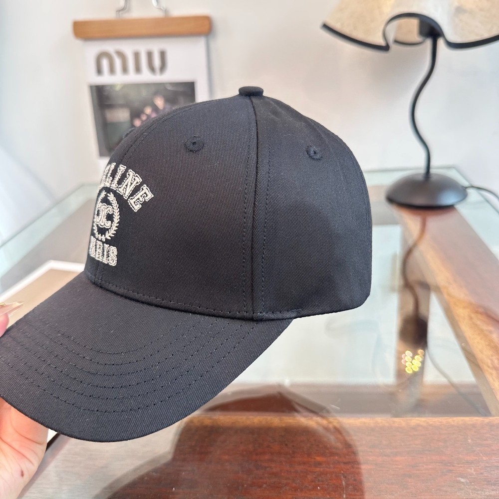 CELINE Minimalist, Adjustable, Trendy Baseball Cap