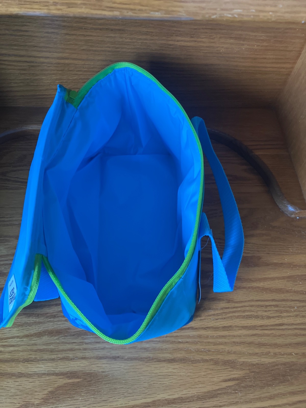 Trader Joe’s Mini Insulated BAG /TOTE BLUE LIMITED IN HAND. MORE AVAILABLE