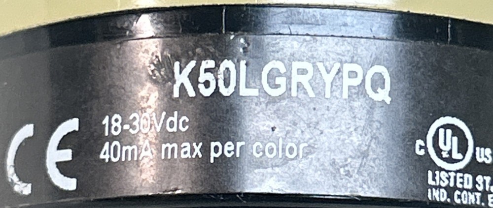 BANNER,K50LGRYPQ,DOME INDICATOR LIGHT