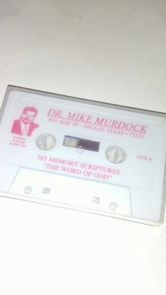 Dr Mike Murdock 365 Memory Scriptures cassette tape