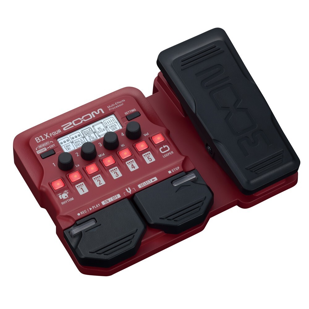 ZOOM B1X FOUR bass multi-effector