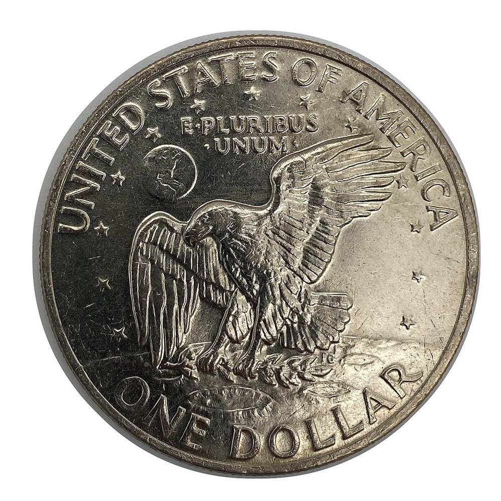 1972 TYPE 2 CLAD EISENHOWER DOLLAR BU
